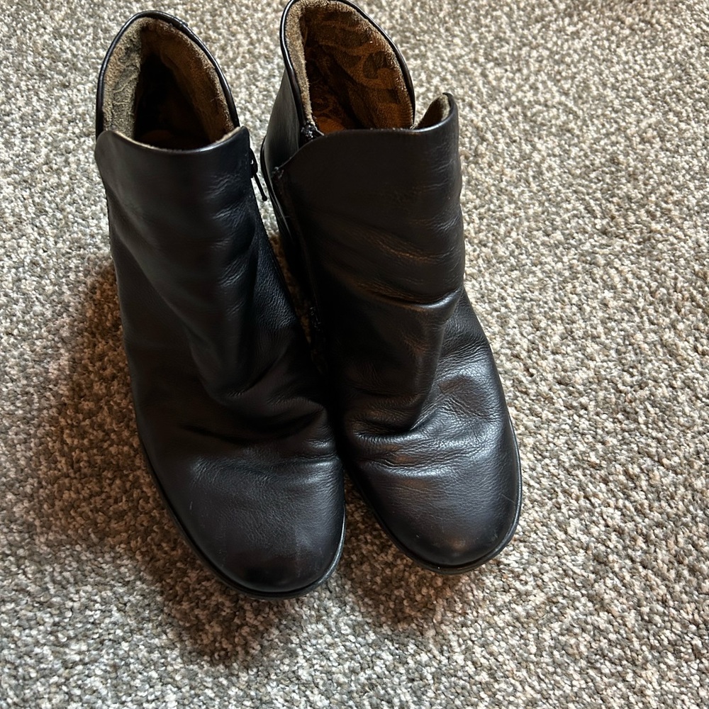 Fly London booties. Black. Great condition, only worn a few times. Comfortable